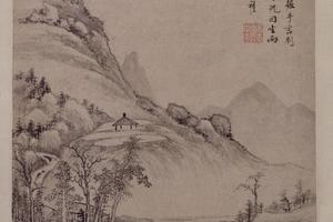项圣谟山水轴
