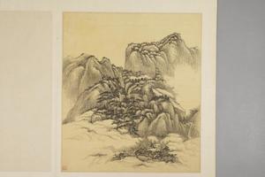 王原祁山水册