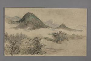 董诰四景山水小册