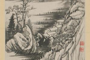 原济金山龙游寺诗意册