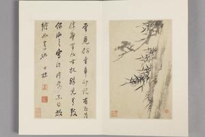 查士标枯木竹石册
