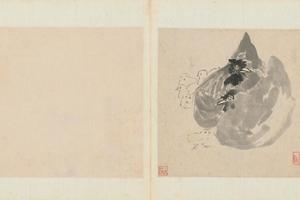 朱耷杂画册