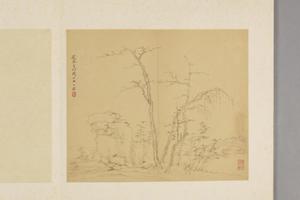 查士标山水册