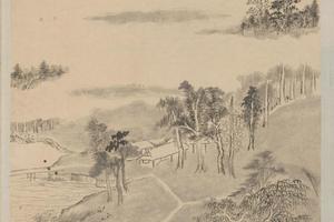 董其昌山水册