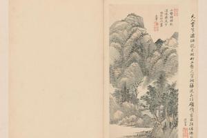 王翚拟前人诗意册