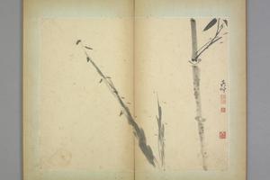 高其佩指画杂画册