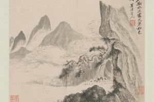 吴历山水图册
