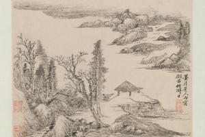 吴历山水图册