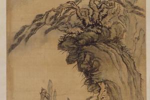 梅清黄山图轴