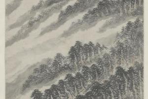 梅清黄山图轴