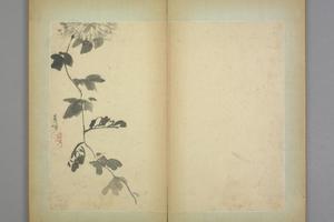 高其佩指画杂画册