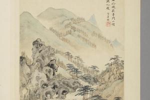 潘恭寿湖山梵刹图册