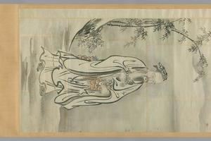 明清仿古粉本-9- 胜白 古典人物卷-画册