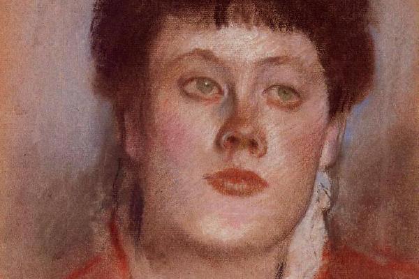 德加作品集-Portrait of a Woman - 1878-1880 - PC