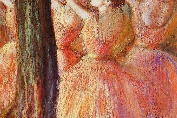 德加作品集-Pink Dancers - circa 1895-1898 - Museum of Fine Arts (USA)