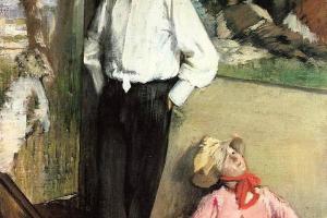 德加作品集-Portrait of Henri Michel-Levy - 1878-1879 - Calouste Gulbenkian Foundation (Portugal)