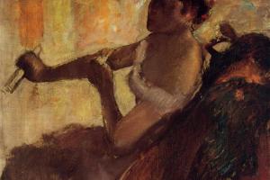 德加作品集-Rose Caron - circa 1892 - Albright-Knox Art Gallery (USA)