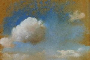 德加作品集-Sky Study - circa 1869 - PC