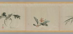 明清仿古粉本-8- 胜白 古典花卉卷-画册