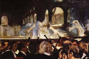 德加作品集-The Ballet Scene from 'Robert la Diable - 1876 - Victoria and Albert Museum (England)