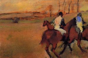 德加作品集-Horses and Jockeys - circa 1886-1990 - PC