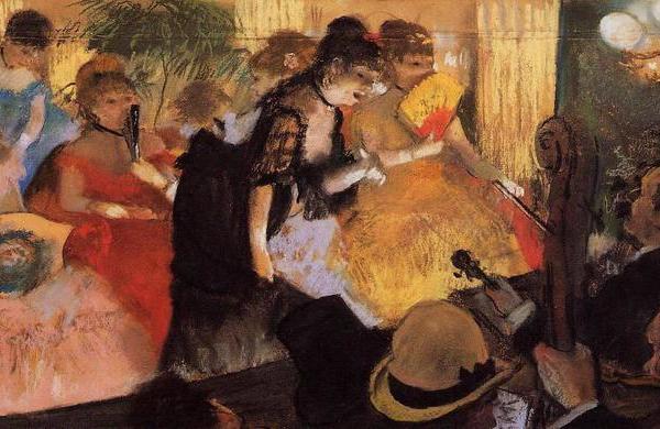 德加作品集-The Cafe Concert - 1877 - Corcoran Gallery of Art (USA)