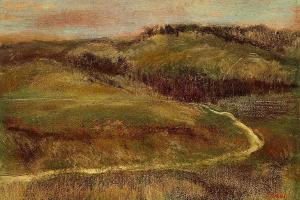 德加作品集-Landscape - circa 1890-1893 - PC