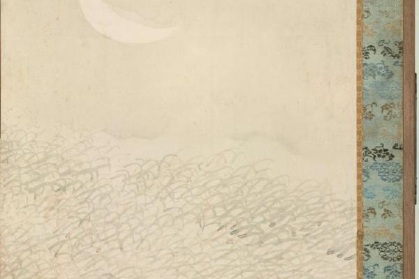 江户时代 山野行乐图屏风-二屏-画册