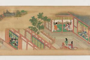 山水人物卷(下部)-画册