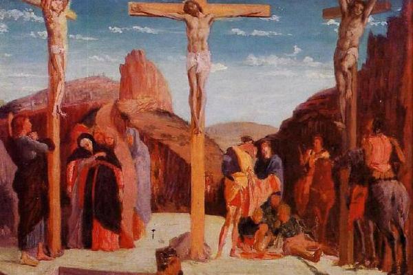 德加作品集-The Crucifixion (after Mantegna) - 1861 - Musee des Beaux-Arts de Tours (France)