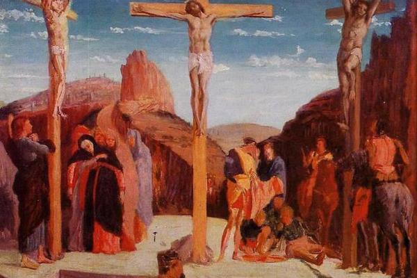 德加作品集-The Crucifixion (after Mantegna) - 1861 - Musee des Beaux-Arts de Tours (France)