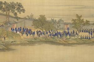 清院本亲蚕图卷　诣坛-画册