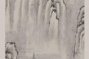 四季山水屏