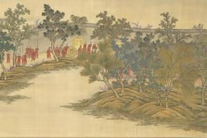清院本亲蚕图卷　祭坛-画册