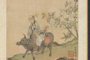 老子骑牛