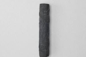明 龙纹柱形墨