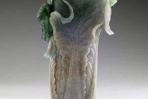 清 西元1644-1911年 翠玉白菜