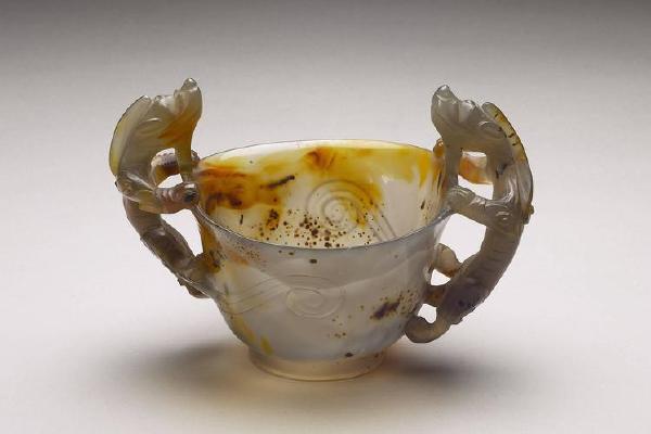 清 西元1644-1911年 玛瑙杯