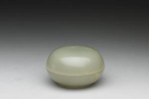 西元1644-1911年 清 青玉盒