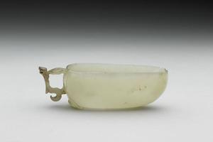 西元1644-1911年 清 白玉小洗