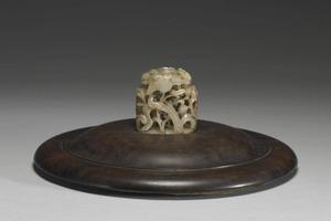 西元1644-1911年 玉顶木盖