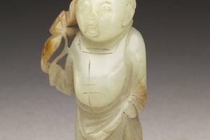 西元1644-1911年 清 玉人-1
