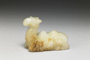 汉 西元前206-西元220年 玉骆驼