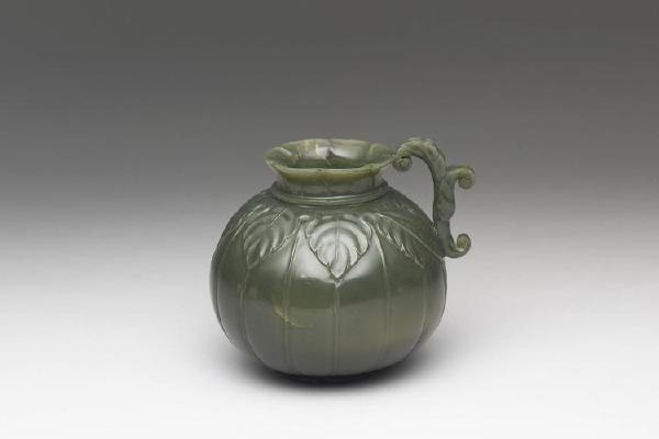印度 西元1644-1911年 蒙兀儿帝国 单柄罐