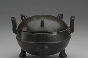 战国  约西元前5-前3世纪 弦纹鼎