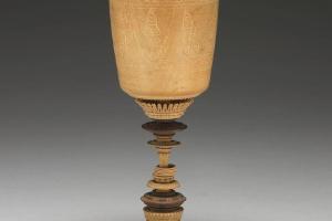 西元1644-1911年 清 木制多层套杯