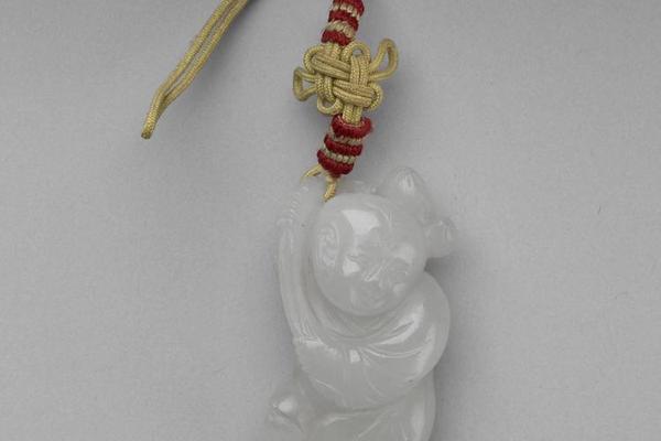 西元1644-1911年 清 玉童子珮