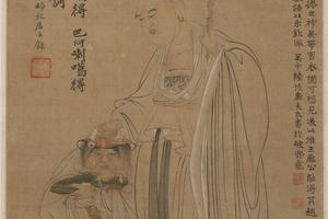 菩萨摩顶图