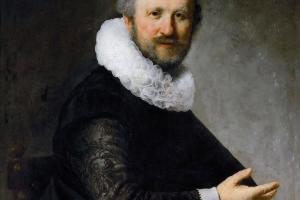 Rembrandt van Rijn -- Portrait of a Seated Man
