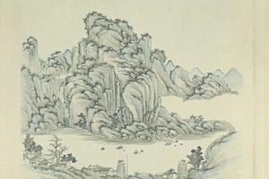 燕山八景图-8-居庸叠翠